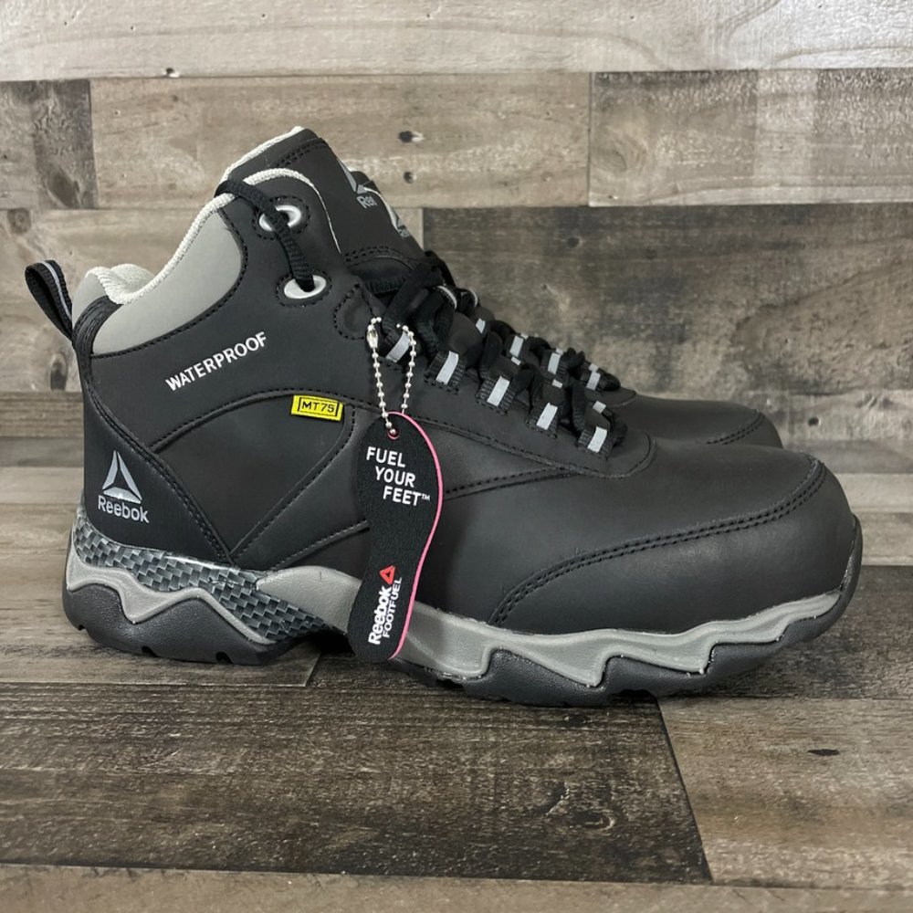 NEW Reebok Beamer Waterproof Athletic Composite Toe Work Boots RB1067 - Picture 2 of 8